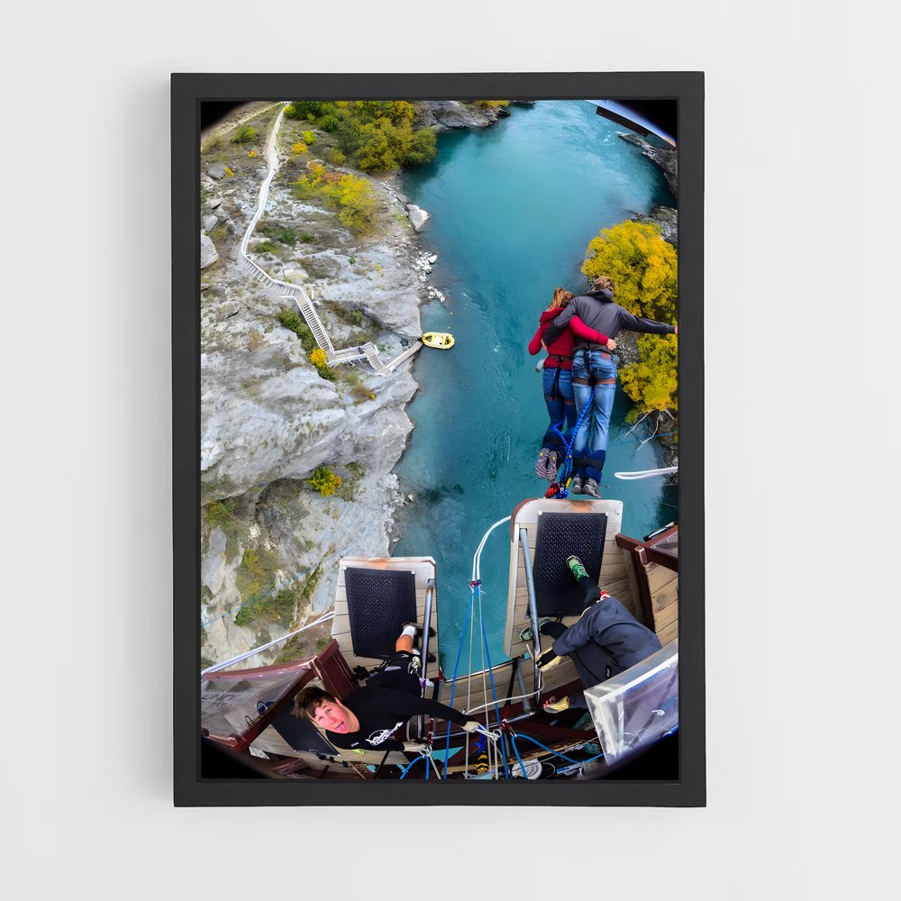 Poster hackett esprit – affiche Saut à l’élastique (vue 2)